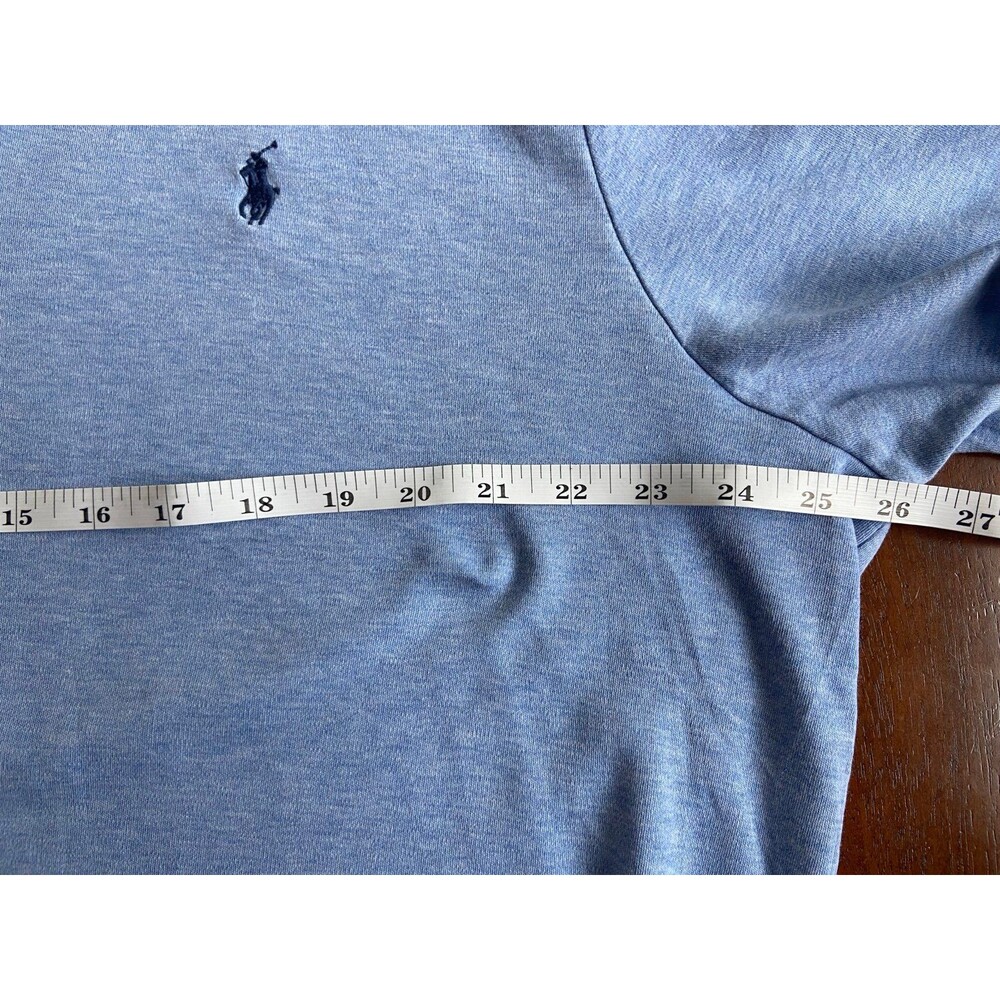 Polo Ralph Lauren Blue Label Men’s Classic Light Blue Casual Polo Shirt, size XL - Picture 4 of 10